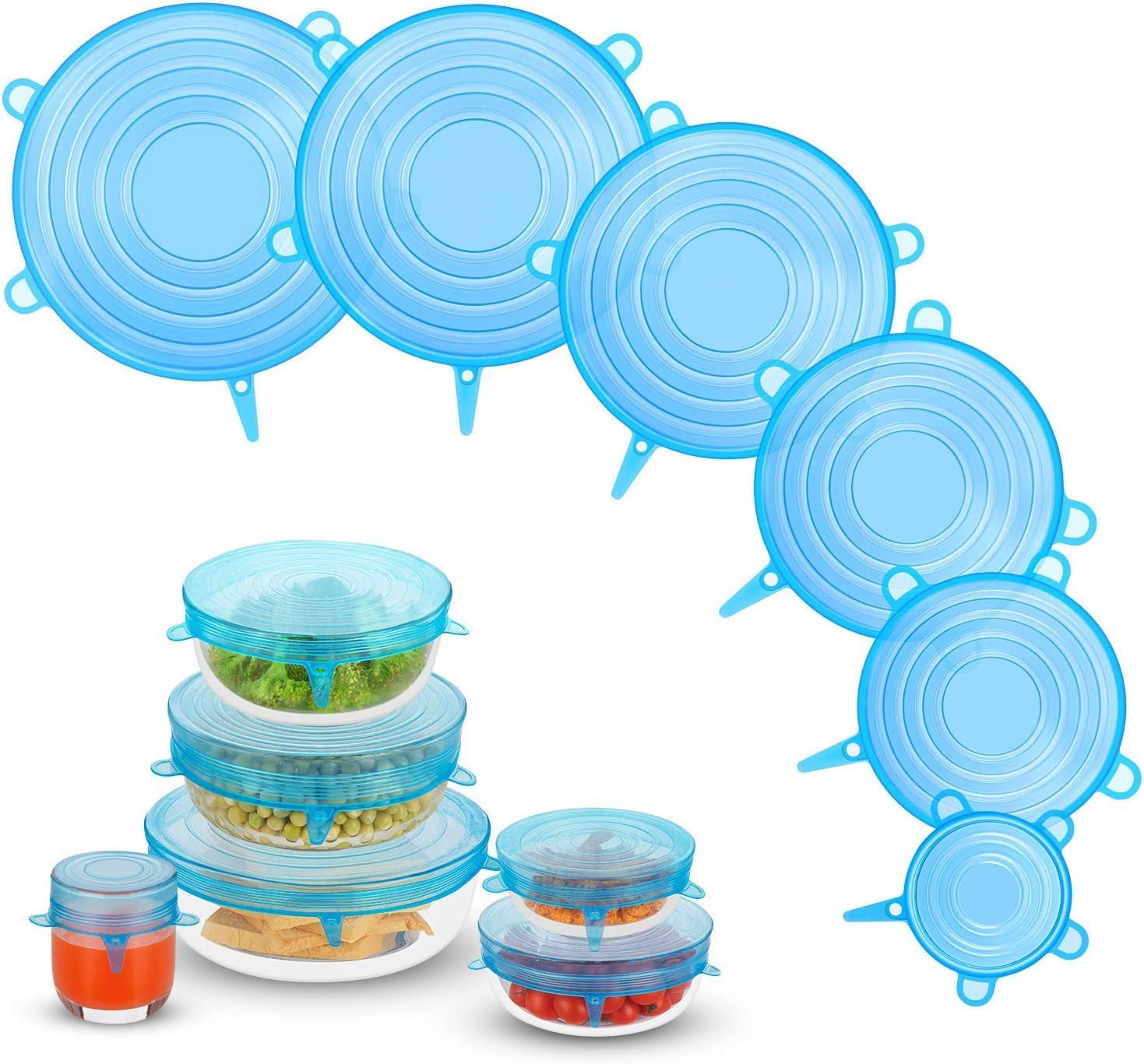 Silicone Stretch Lids (Set of 6)