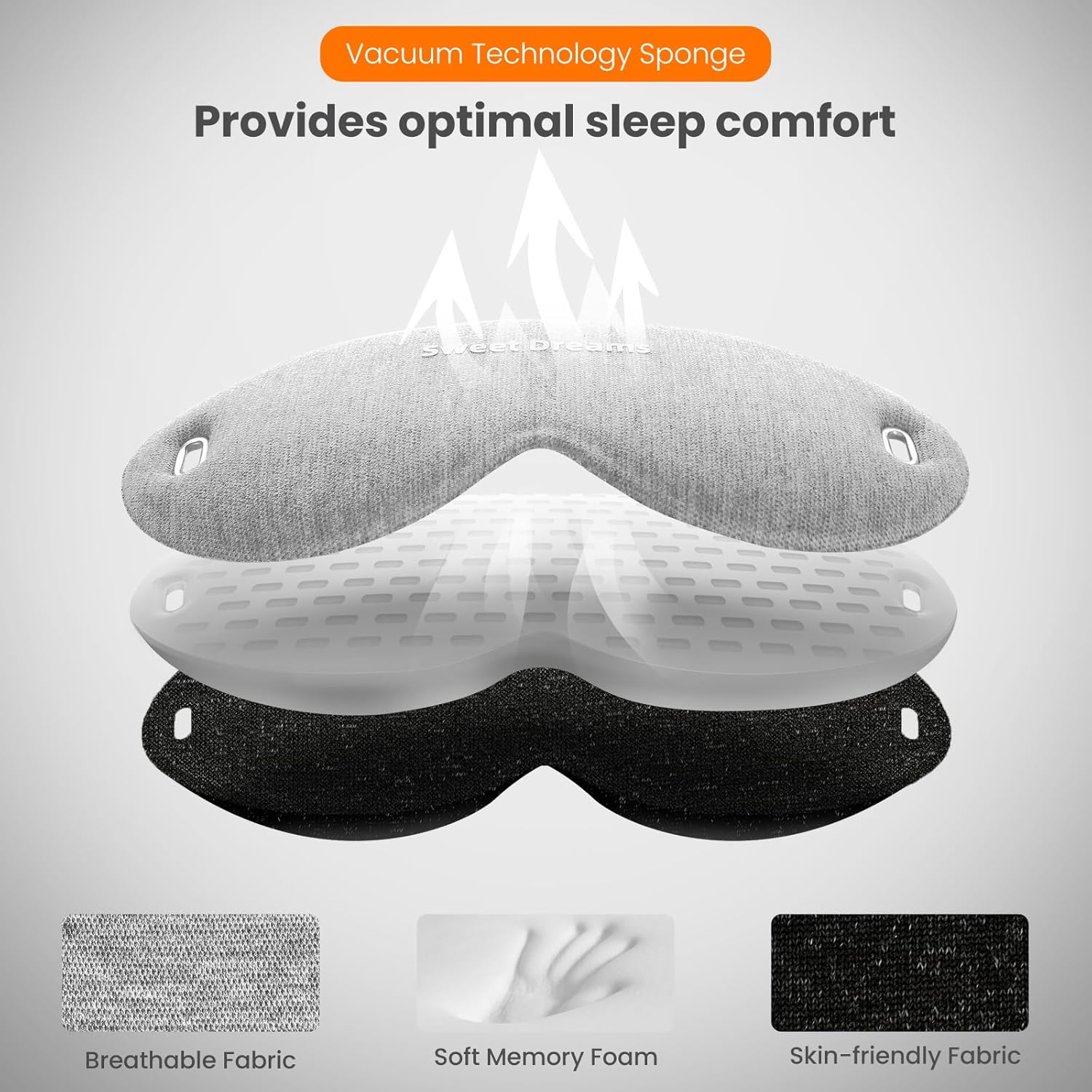 Sleep Mask with Earplugs