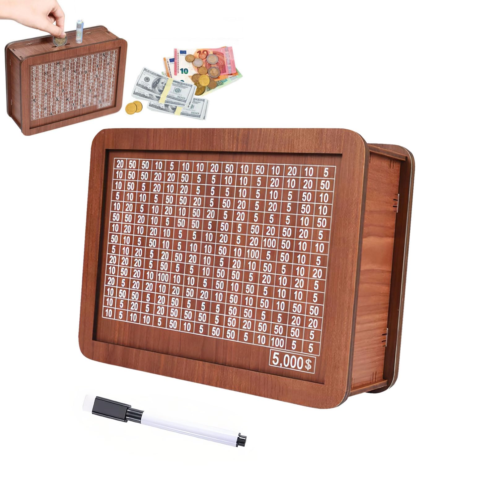 Money Saving Box Tracker