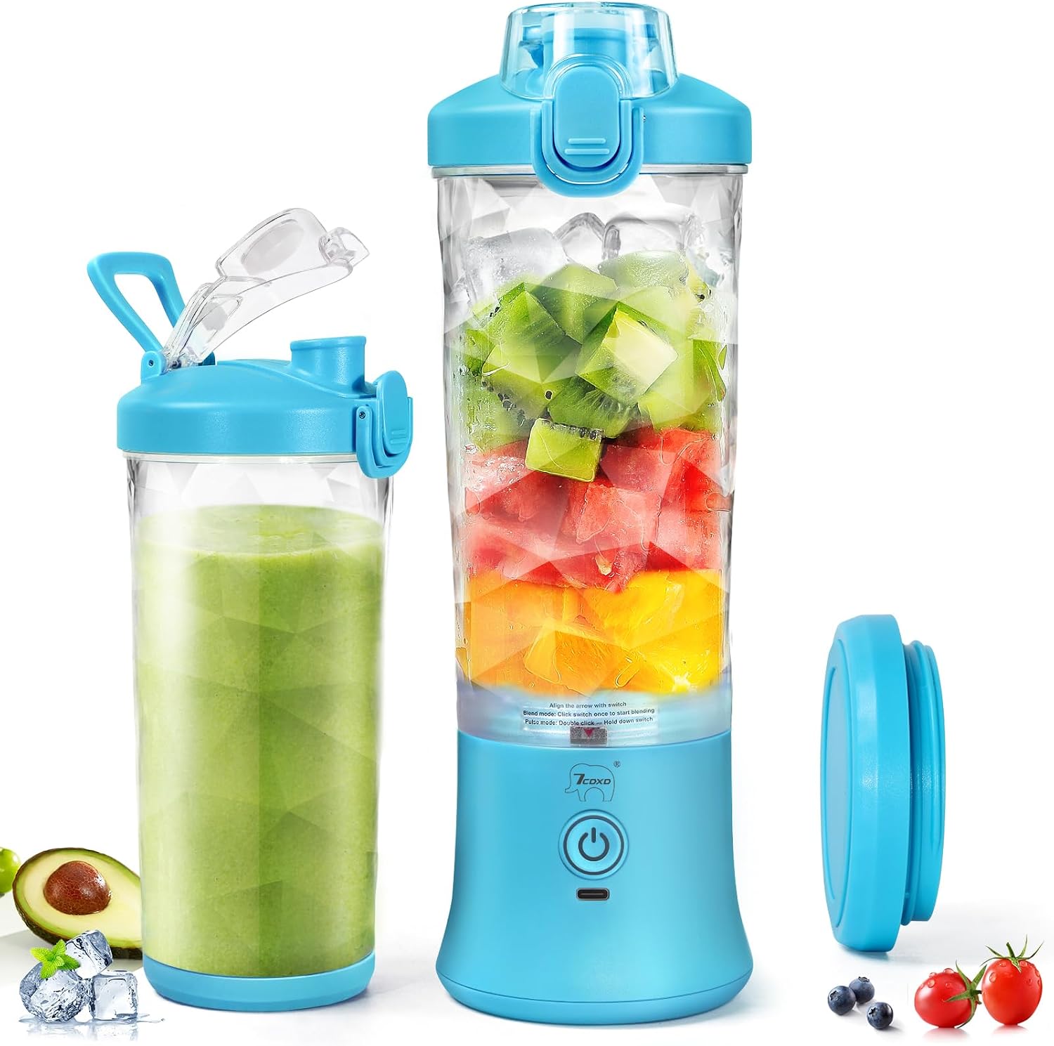 Portable USB Blender with Travel Cup
