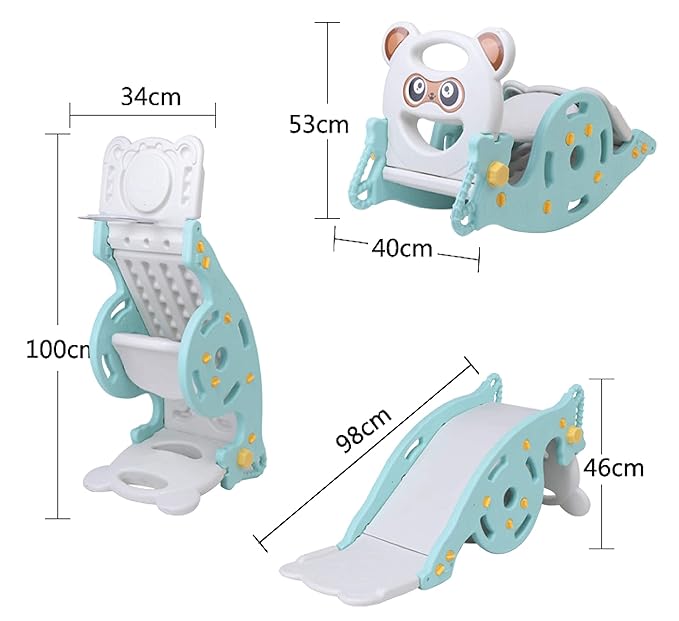 3-in-1 Basketball Slide Playset