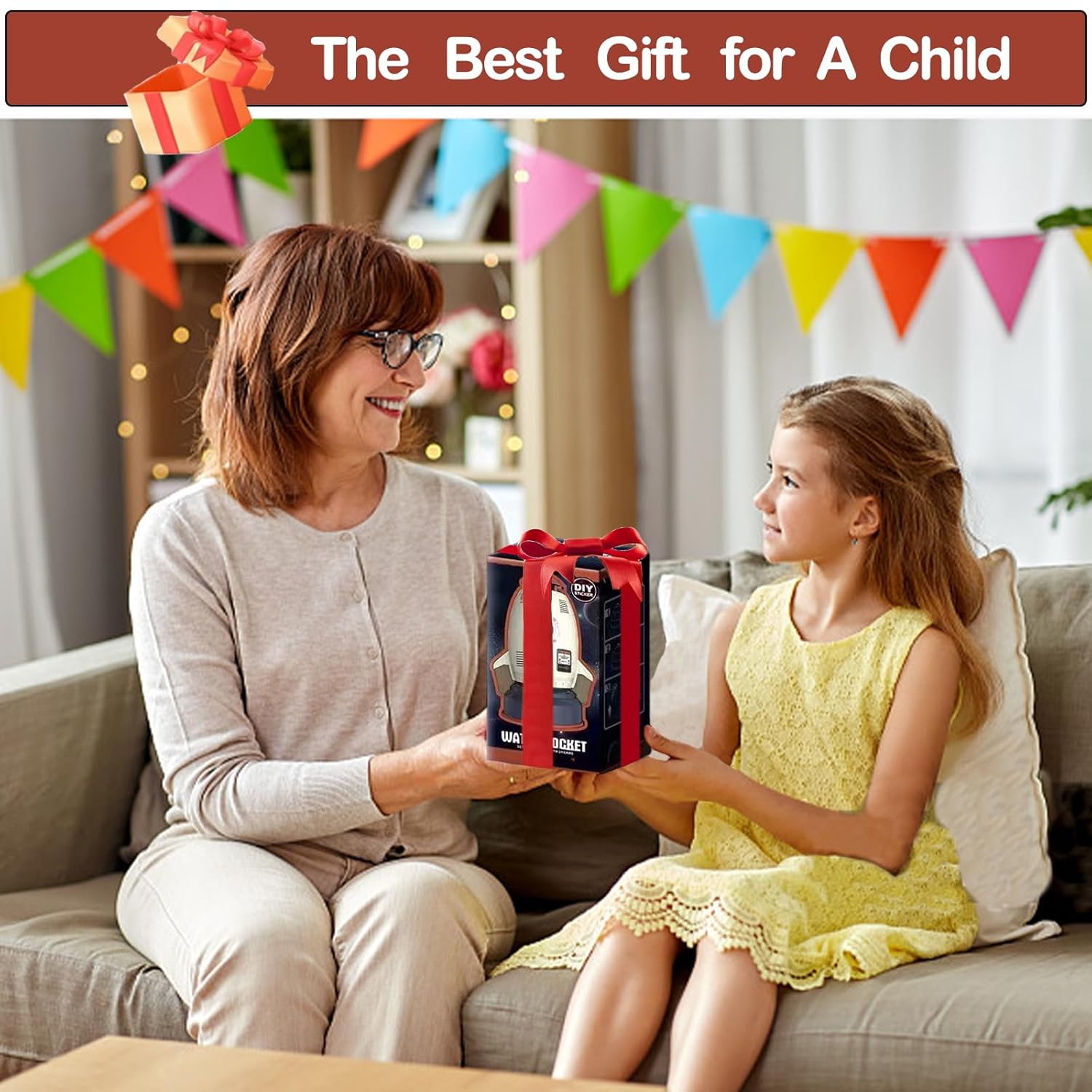 Rocket Water Sprinkler + 3M Hose