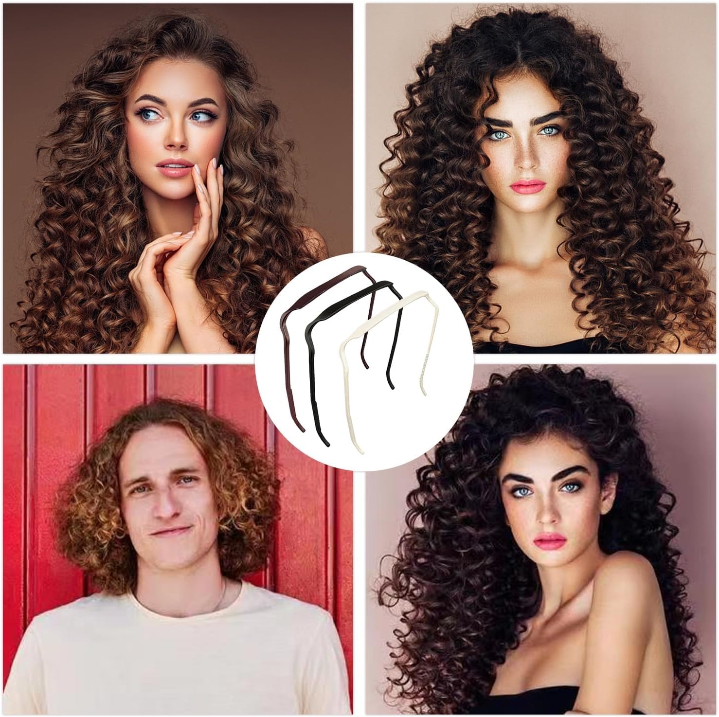 Hair Sunglasses Headband (Set of 2 Pieces)