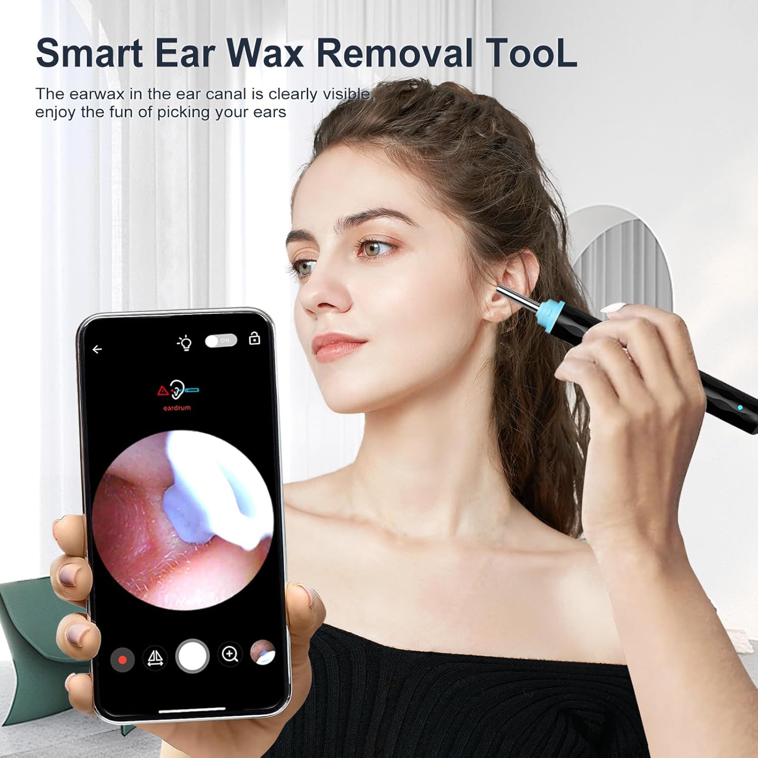 Smart WiFi Ear Cleaner Camera