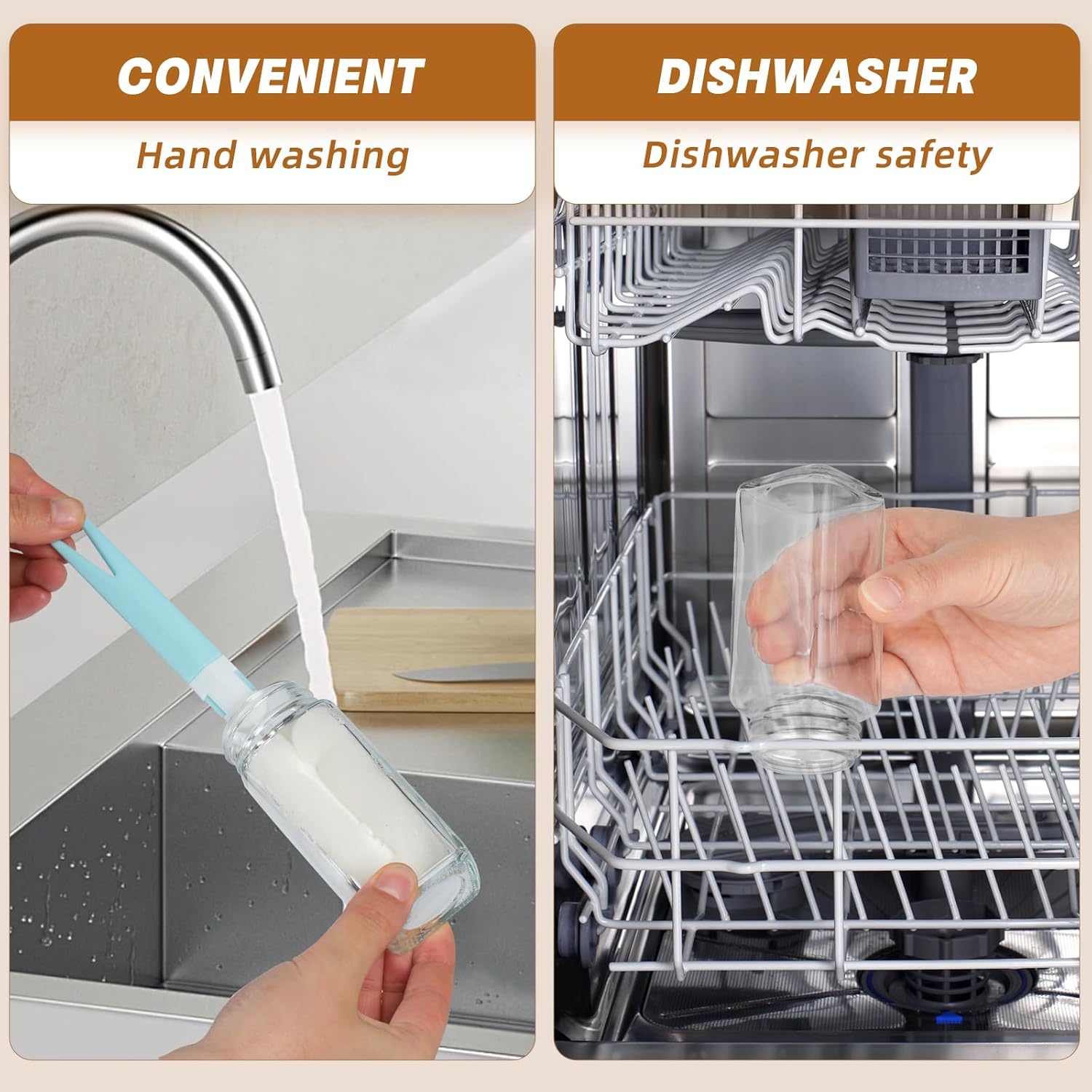 Bamboo Lid Spice Jar Set (24 Pieces)