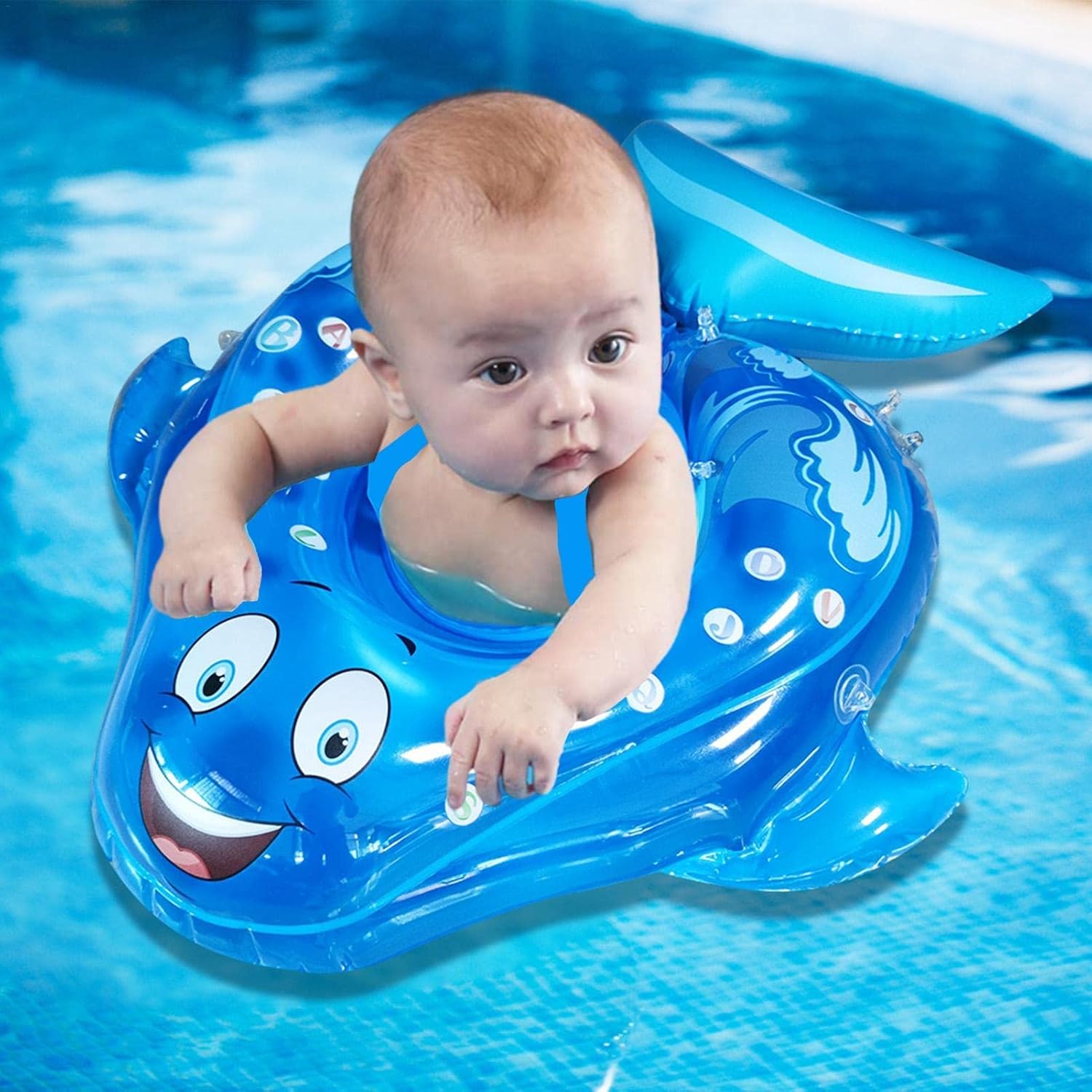 Baby Pool Float with Sun Cover