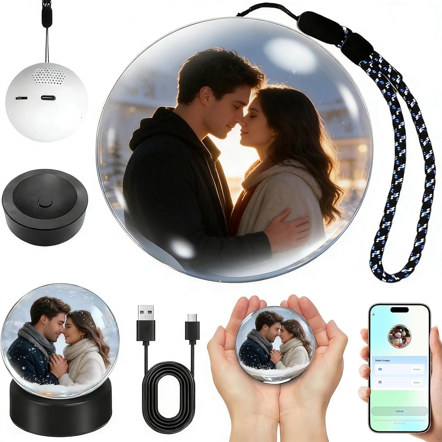 3D Crystal Memory Sphere