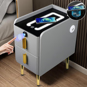 Smart Nightstand With Fingerprint Lock