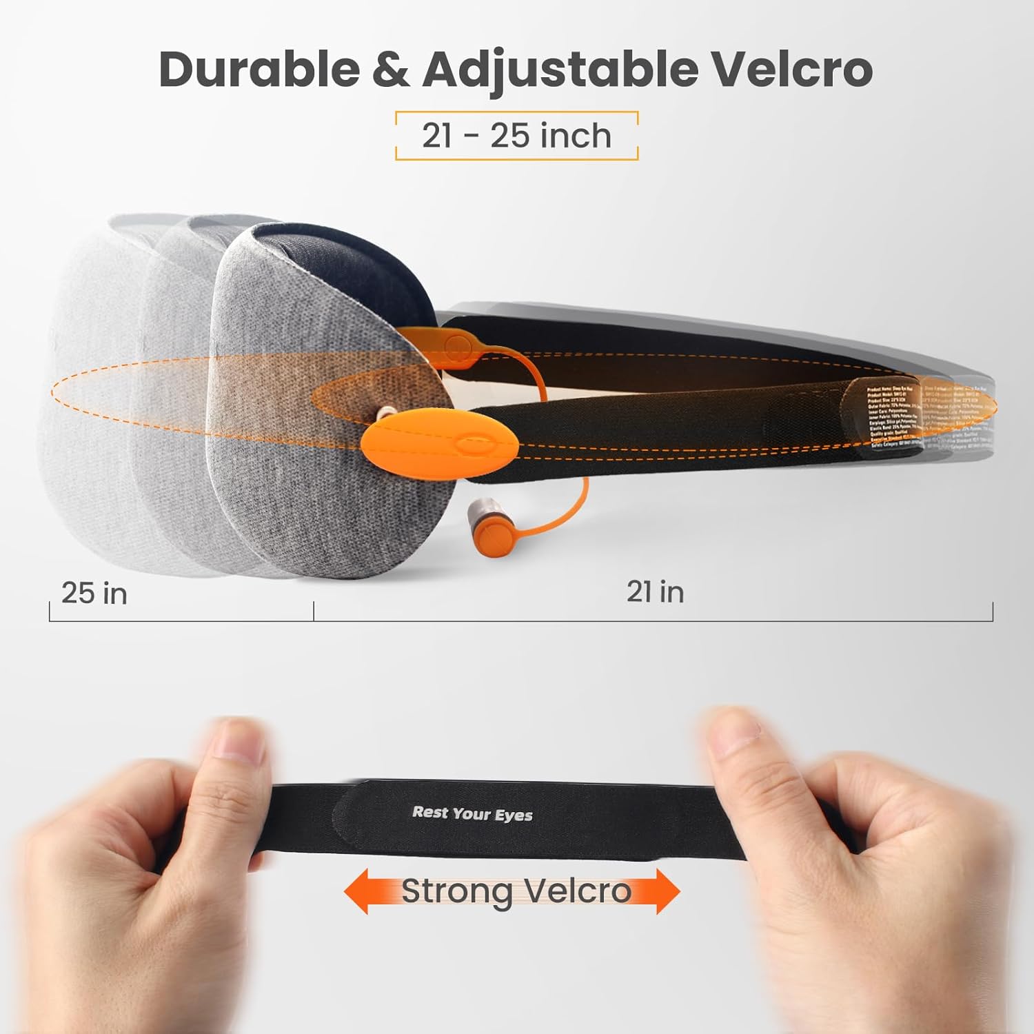 Sleep Mask with Earplugs
