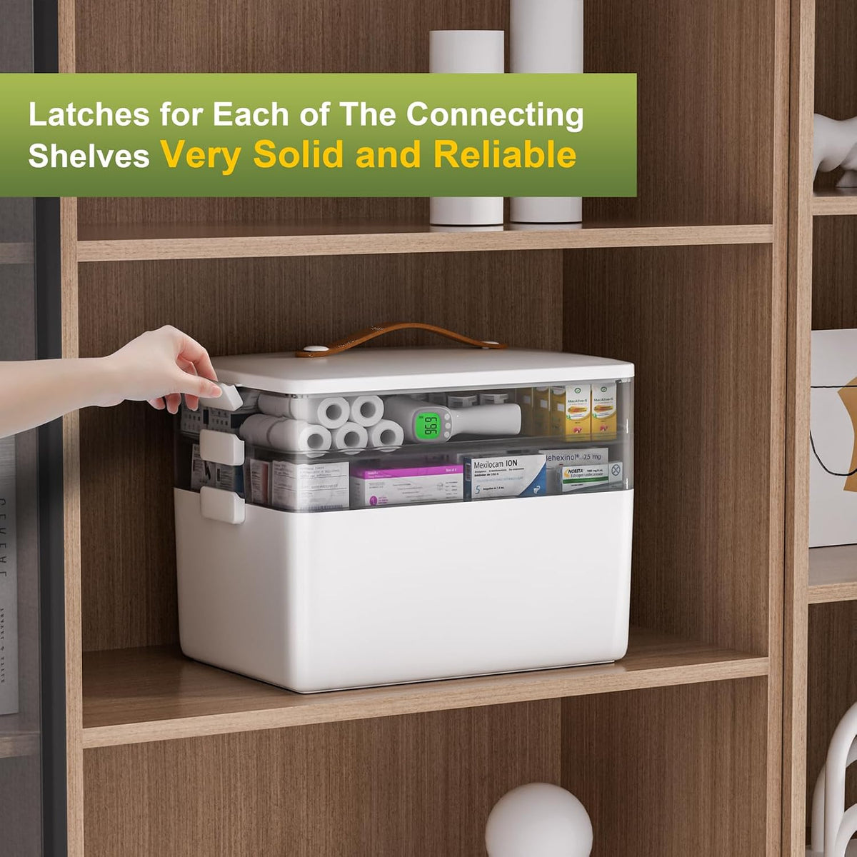 3-Tier Medicine Storage Organizer Box