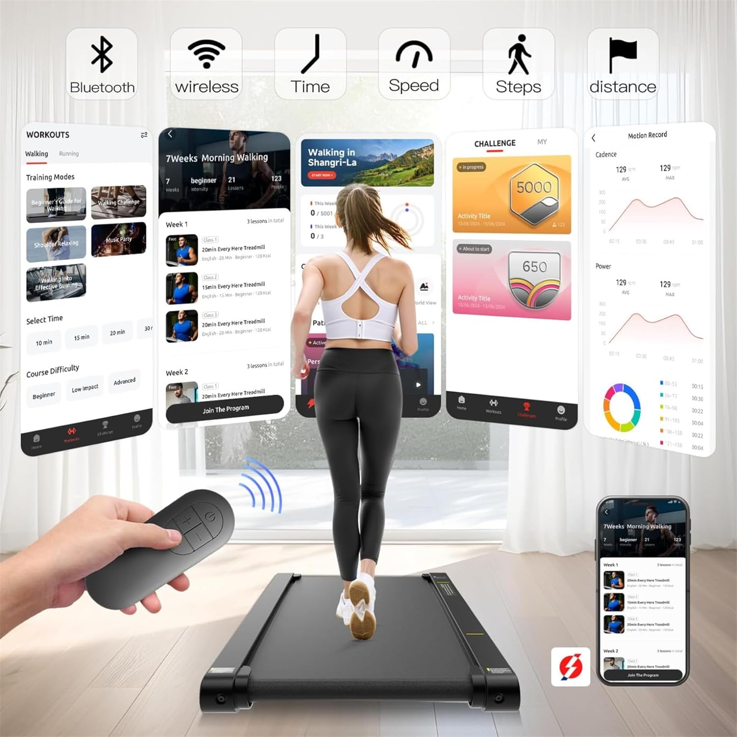 Treadmill With Vibration Pad