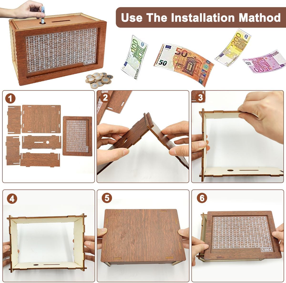 Money Saving Box Tracker