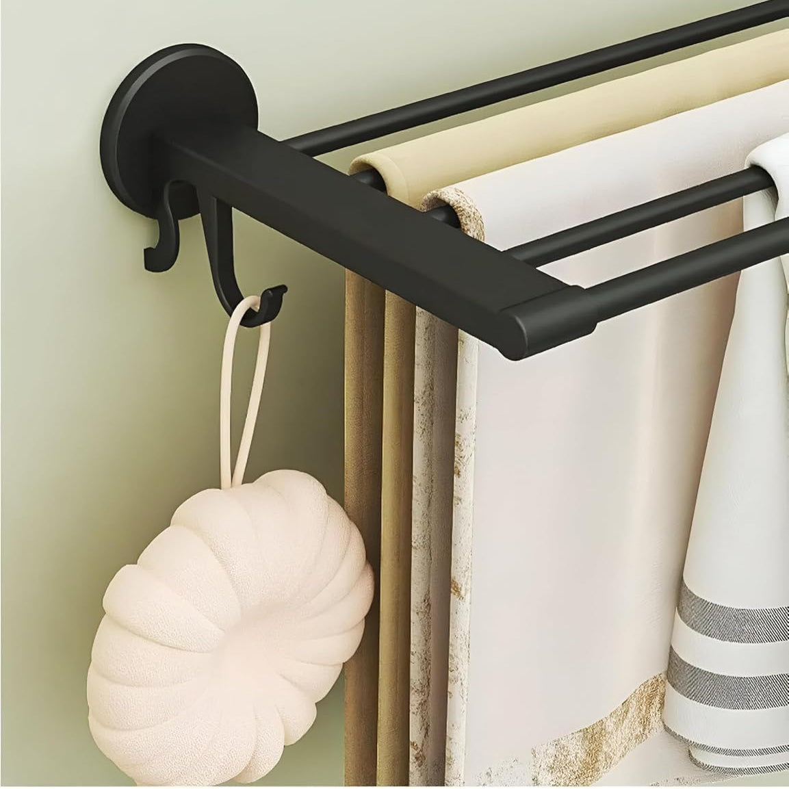 Multi-Bar Wall Towel Rack