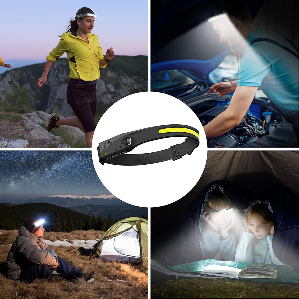 Rechargeable Led Sensor Headlamp