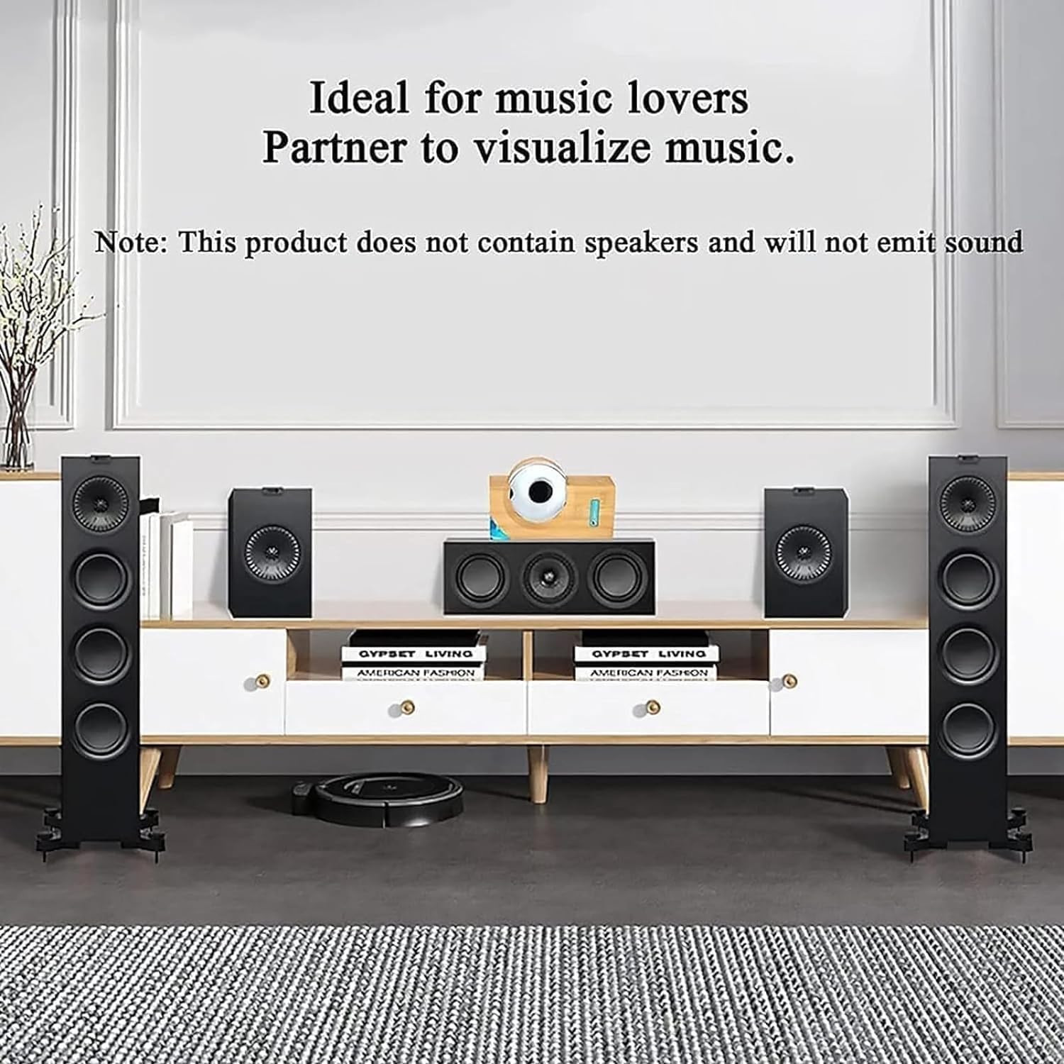 Magnetic Fluid Rhythm Lamp