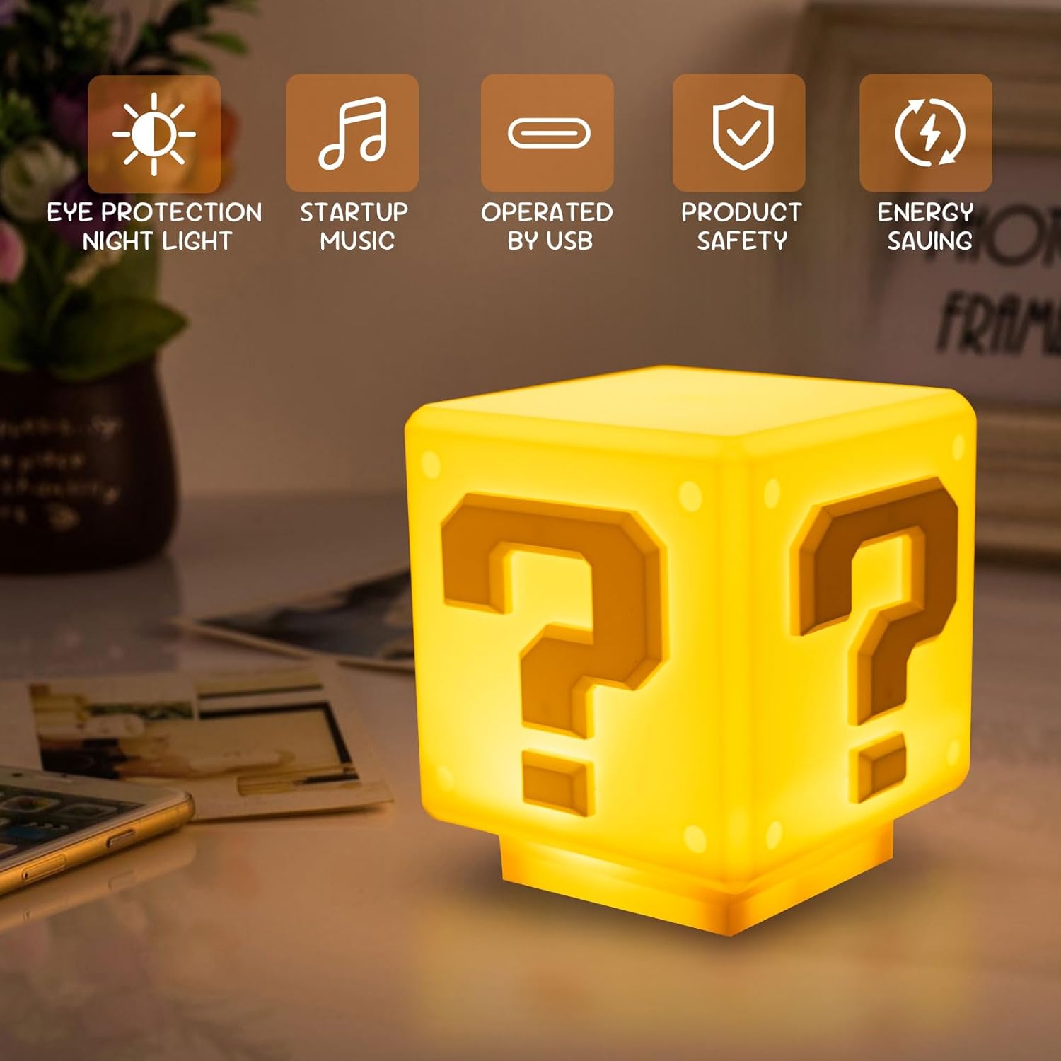 Super Mario Sound Lamp