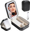 Travel Led Mirror Makeup Bag