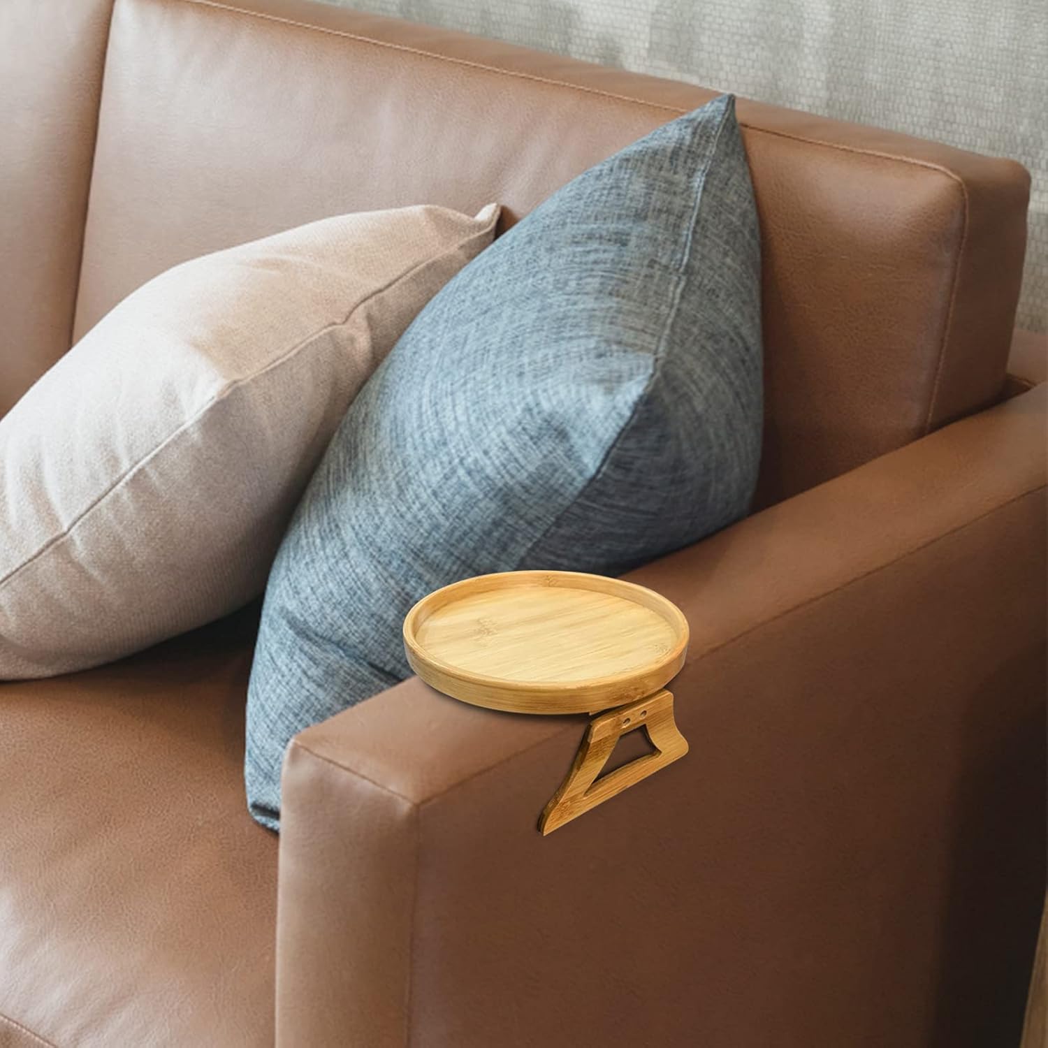 Bamboo Sofa Arm Tray