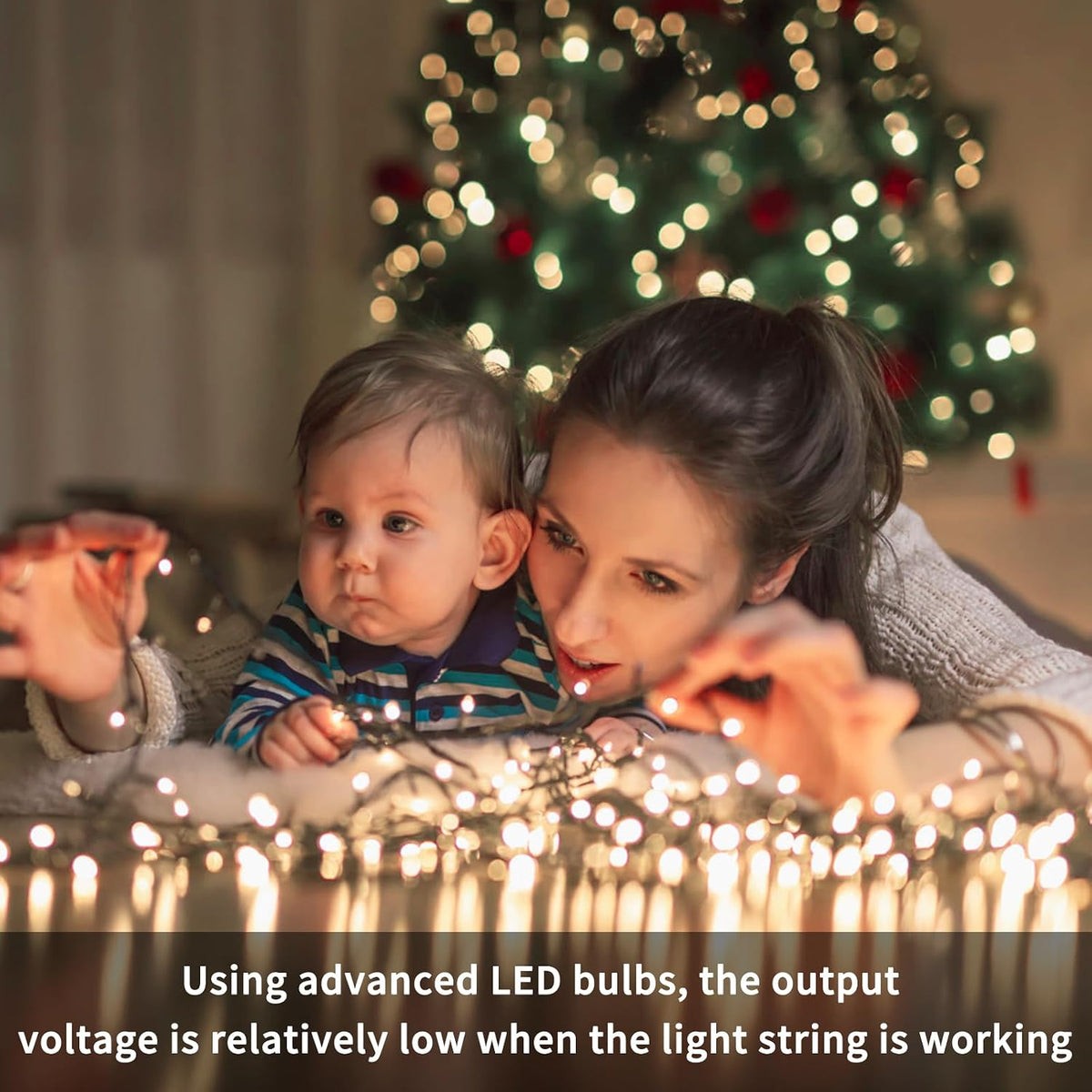 Easy Setup Smart Christmas Tree Lights 400 LED