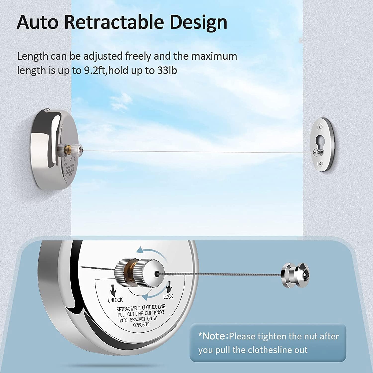 Retractable Clothesline