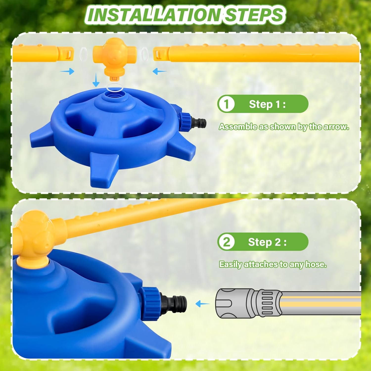 360° Rotating Water Sprinkler