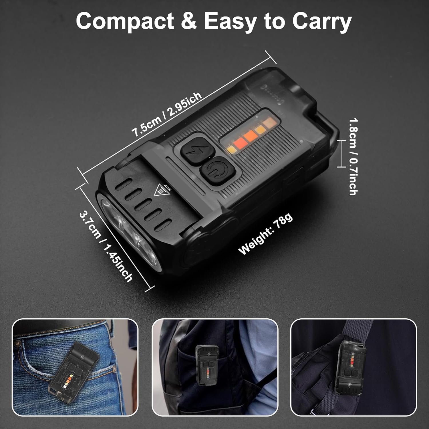 Boruit V15 Flashlight