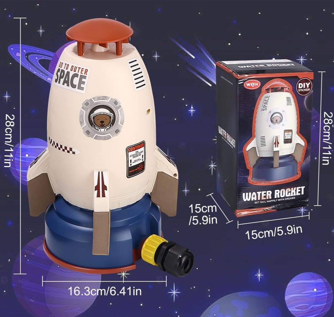 Rocket Water Sprinkler + 3M Hose