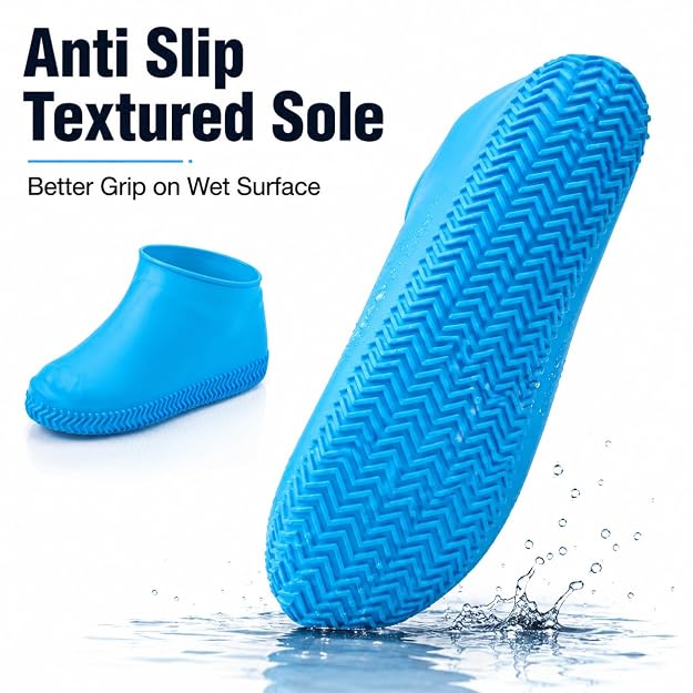 Reusable Waterproof Silicone Shoe Covers
