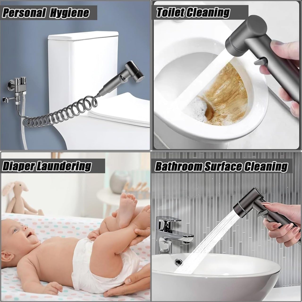 2-in-1 Shower Valve Sprayer