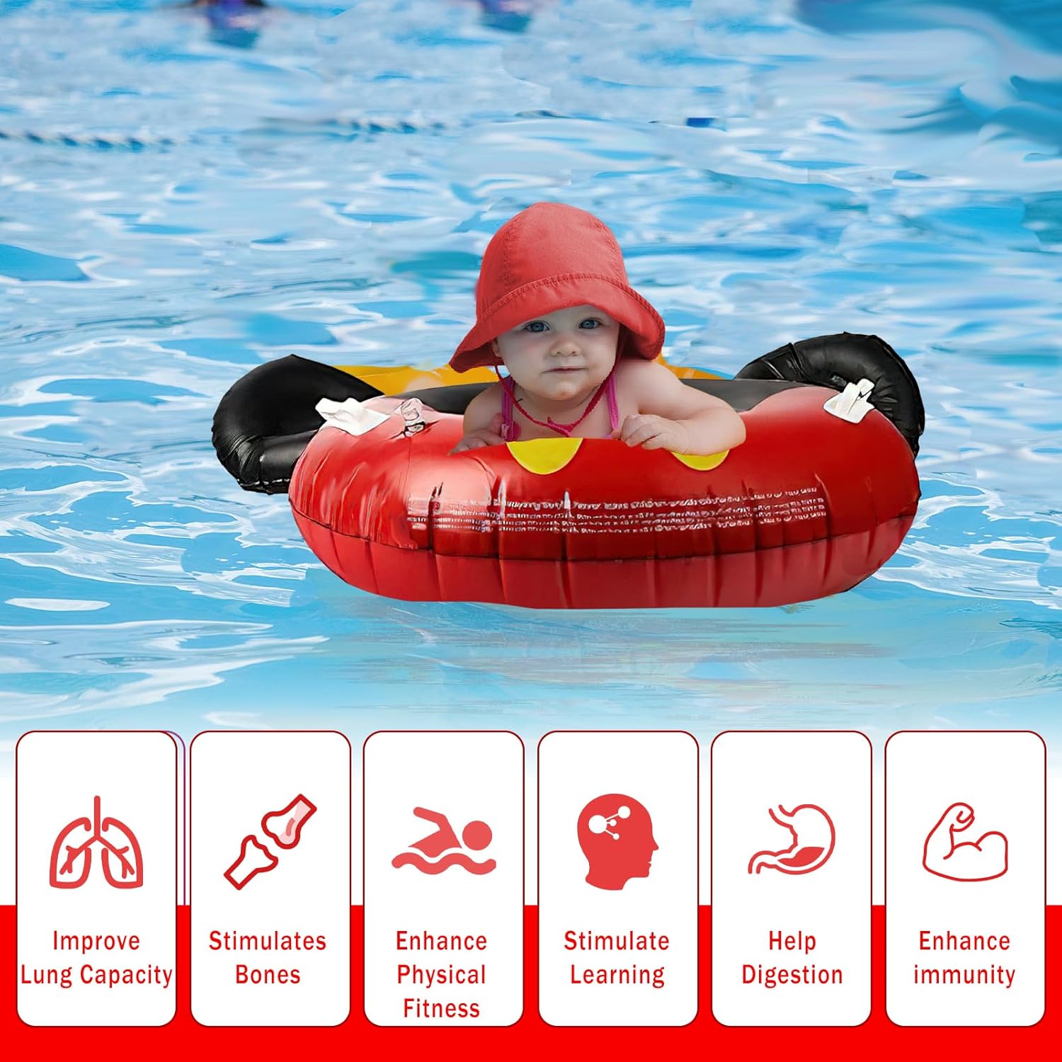 Mouse Baby Swimming Float