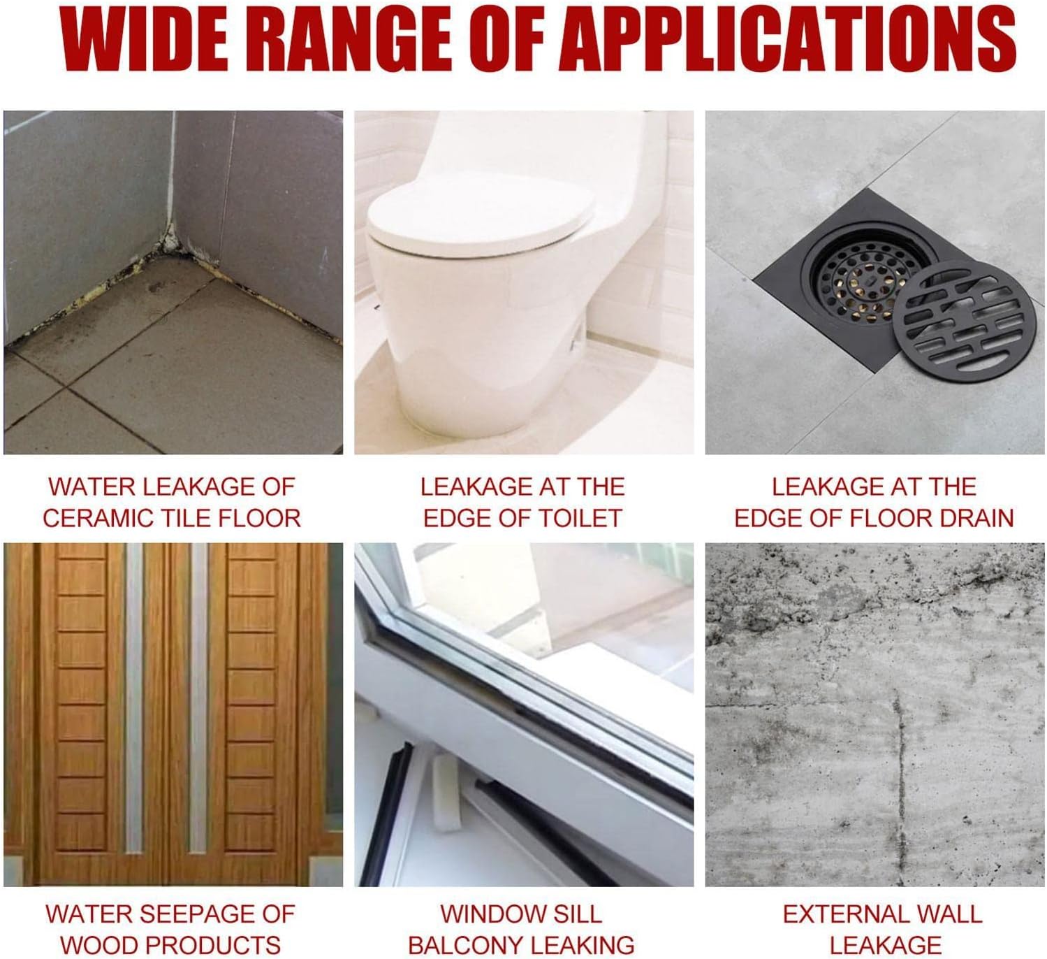 Transparent Waterproof Adhesive 300g