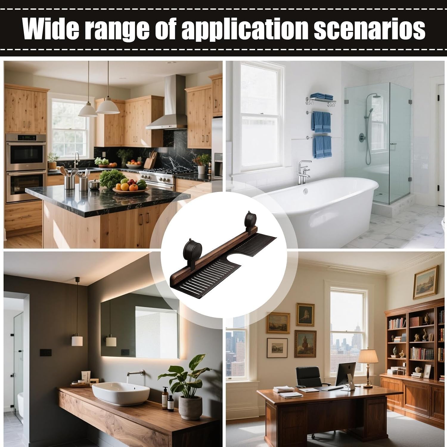 Over Sink Suction Rack
