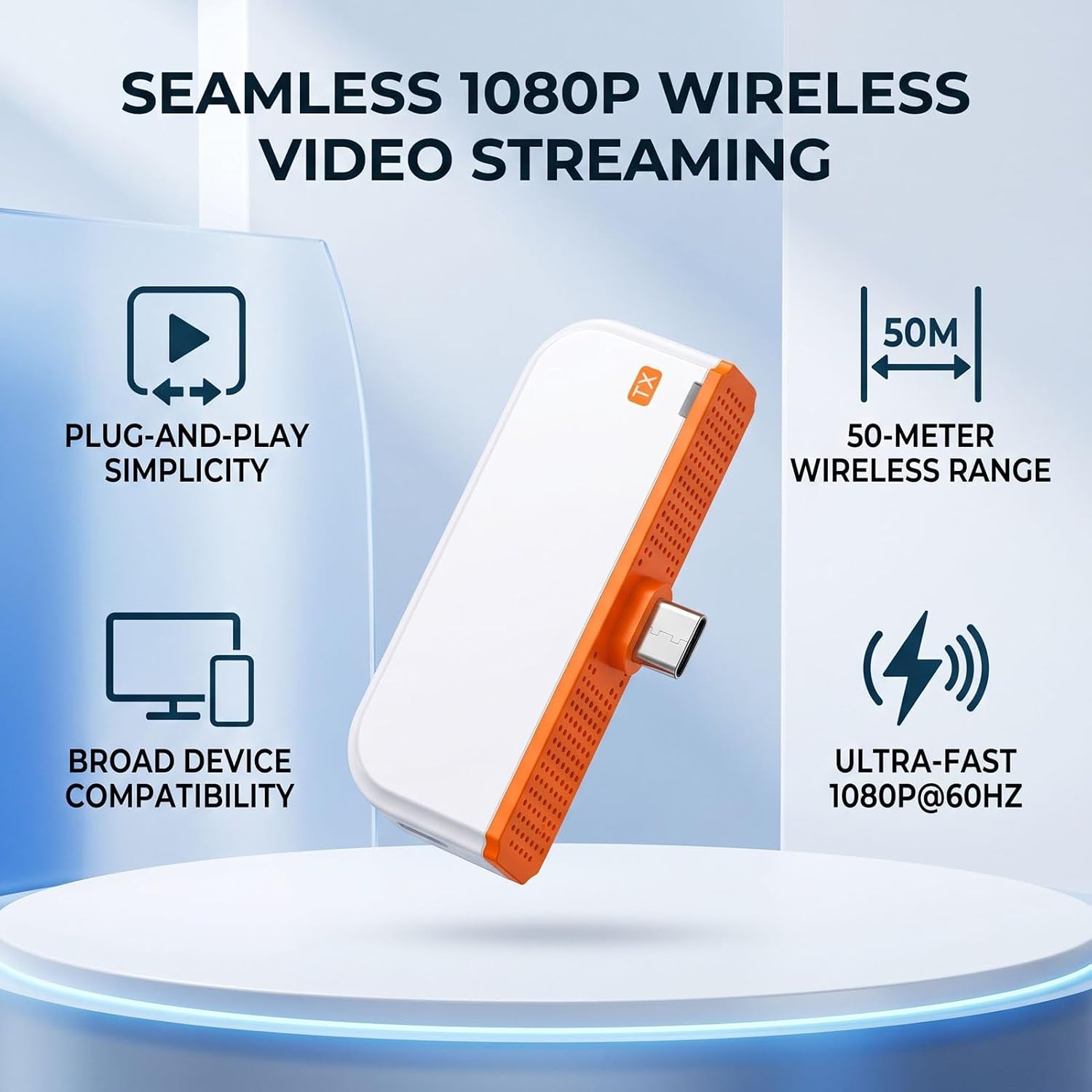 Wireless HDMI Transmitter and Receiver