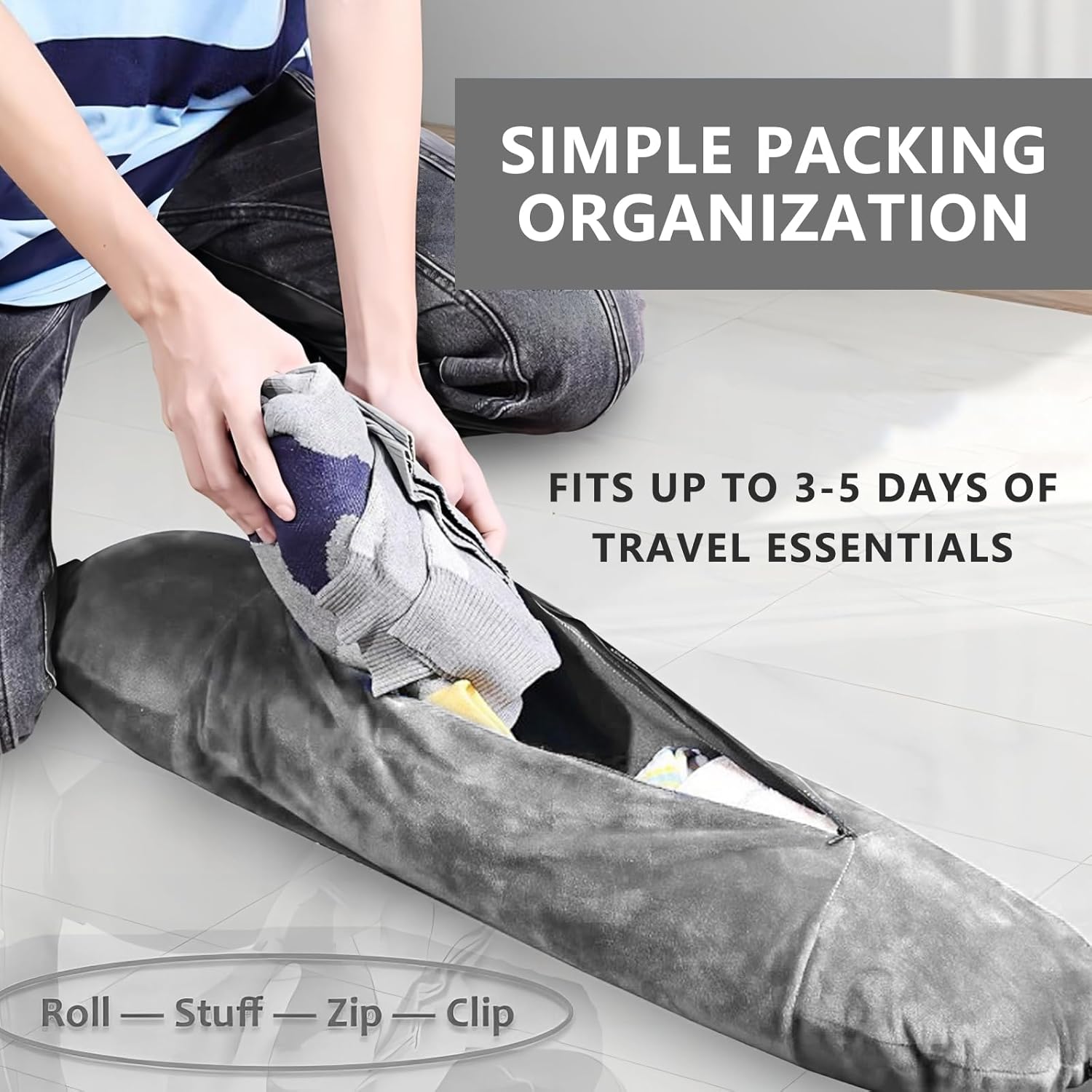 Neck Pillow Travel Items Holder