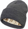 Satin lined winter hat