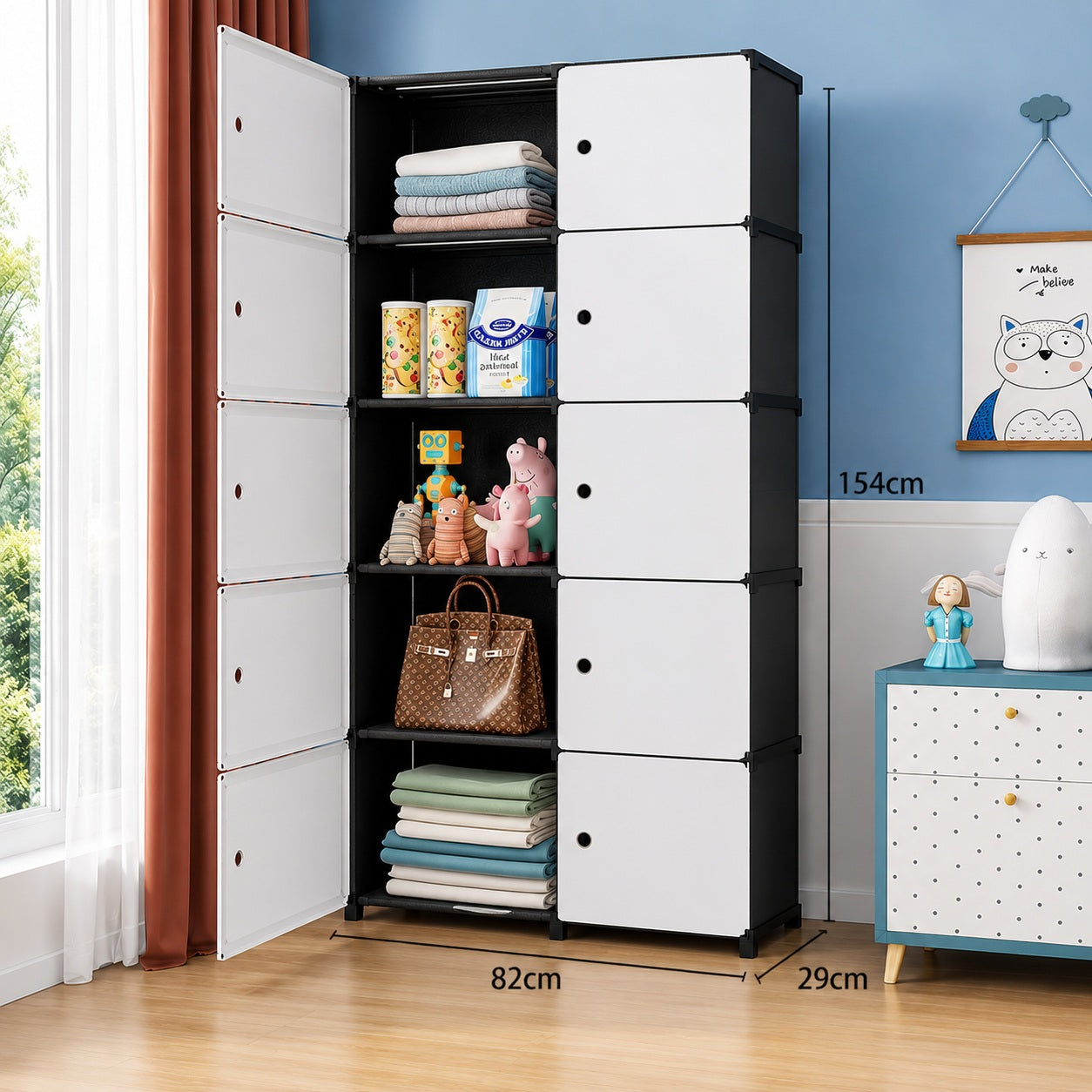Storage Cabinet Organizer