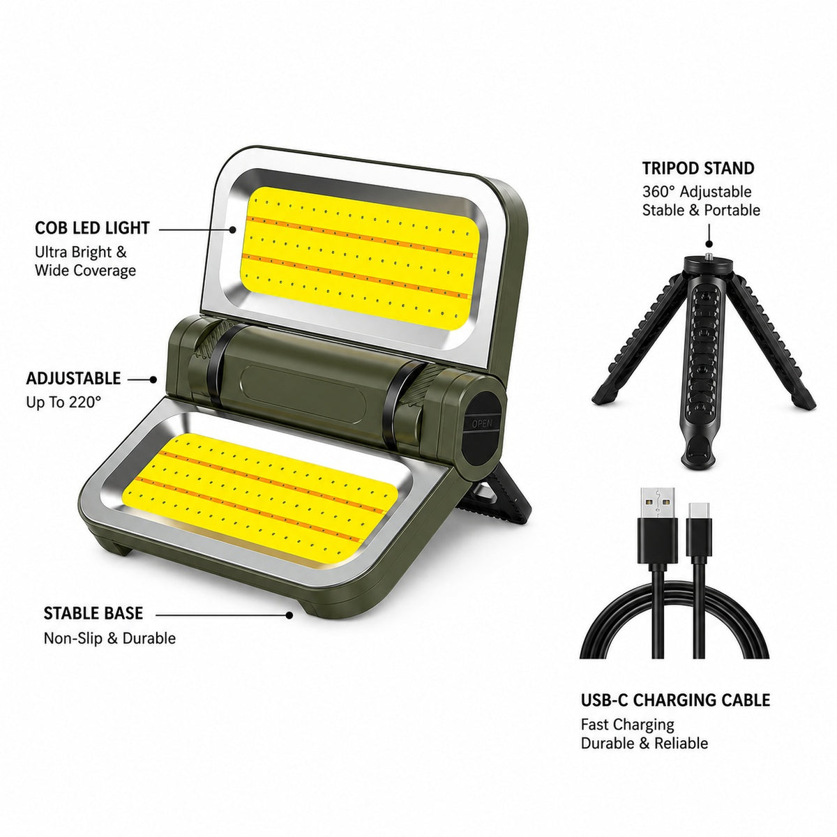 Rechargeable Solar Light