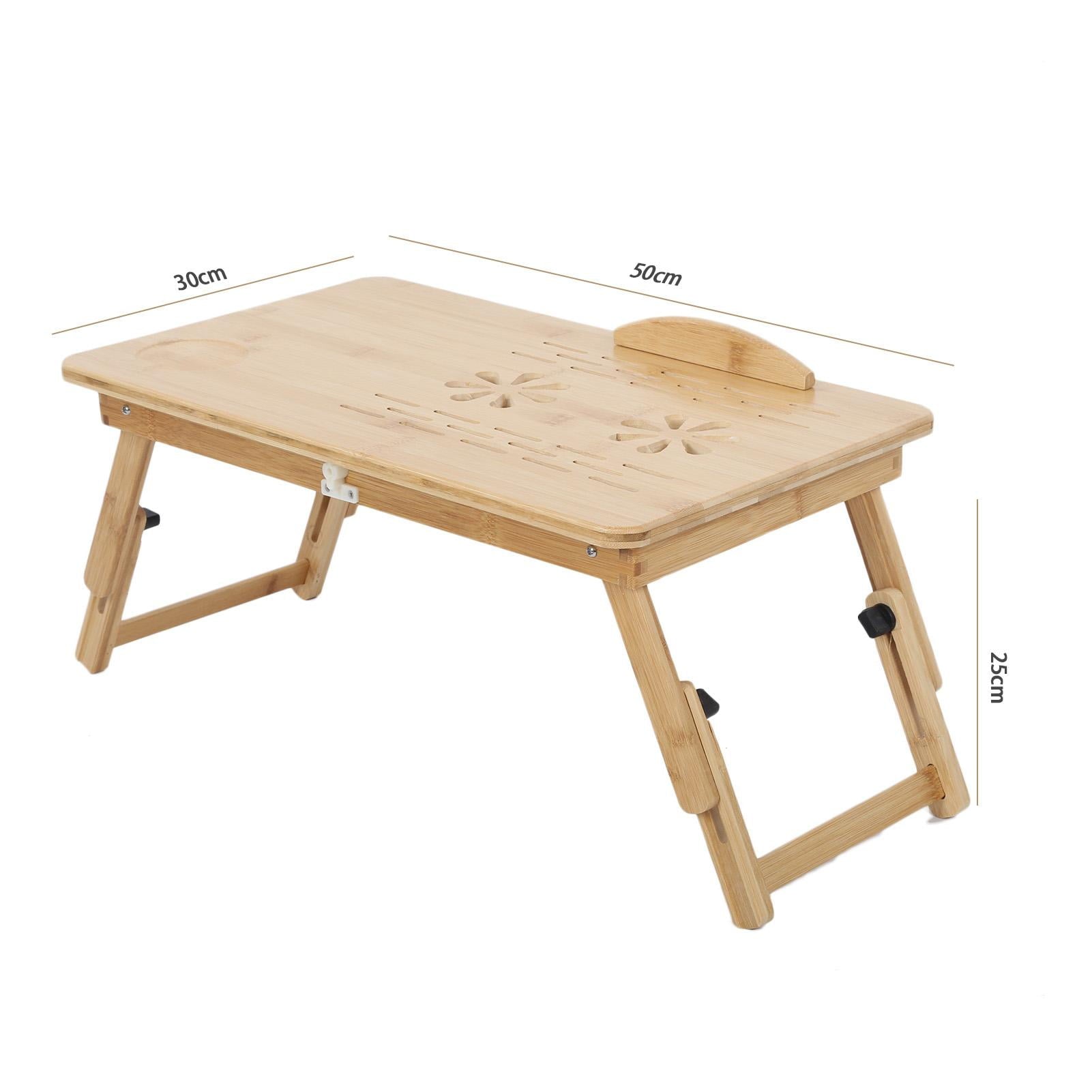Bamboo Folding Laptop Table