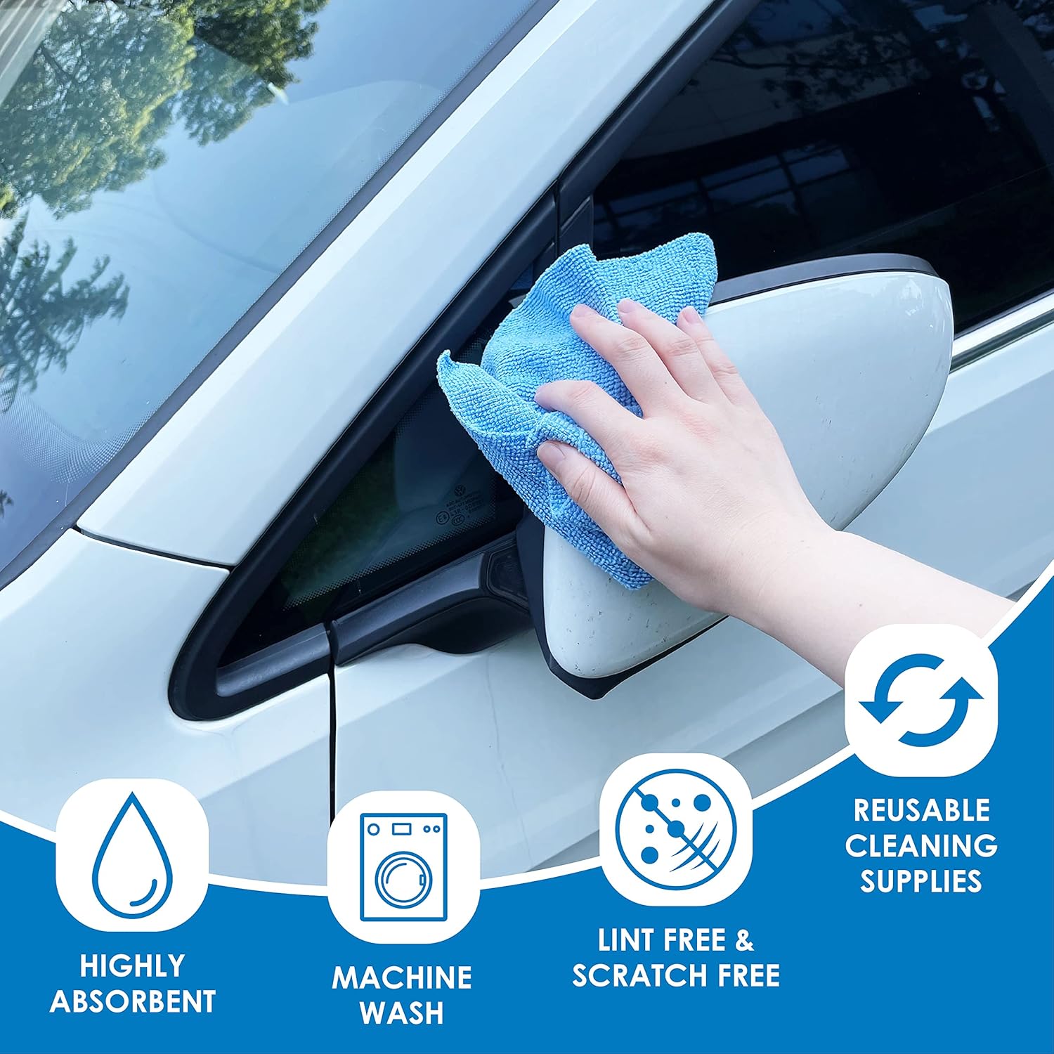 Super Absorbent Kitchen Towels (Roll of 50 pieces)