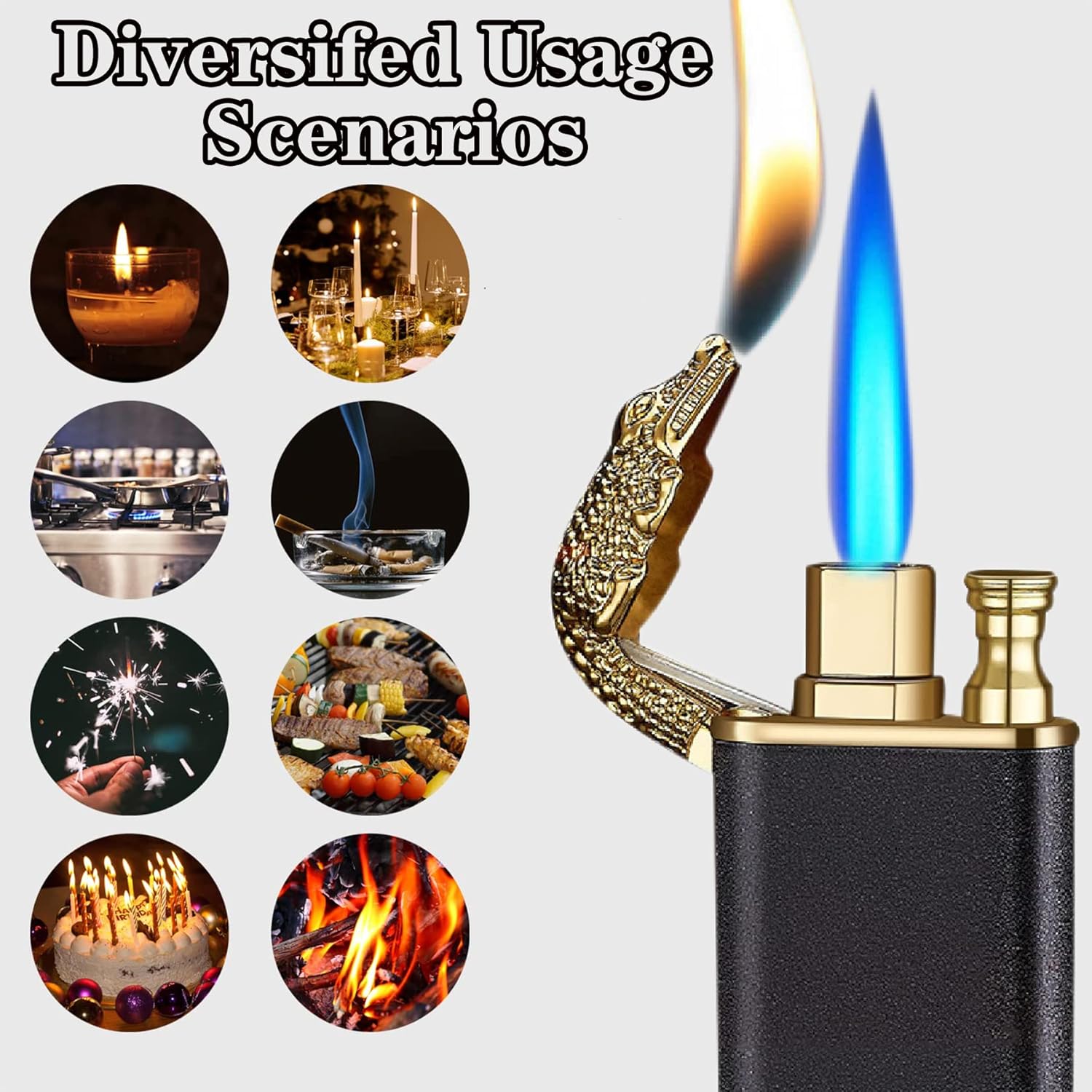 2 in 1 Crocodile Lighter