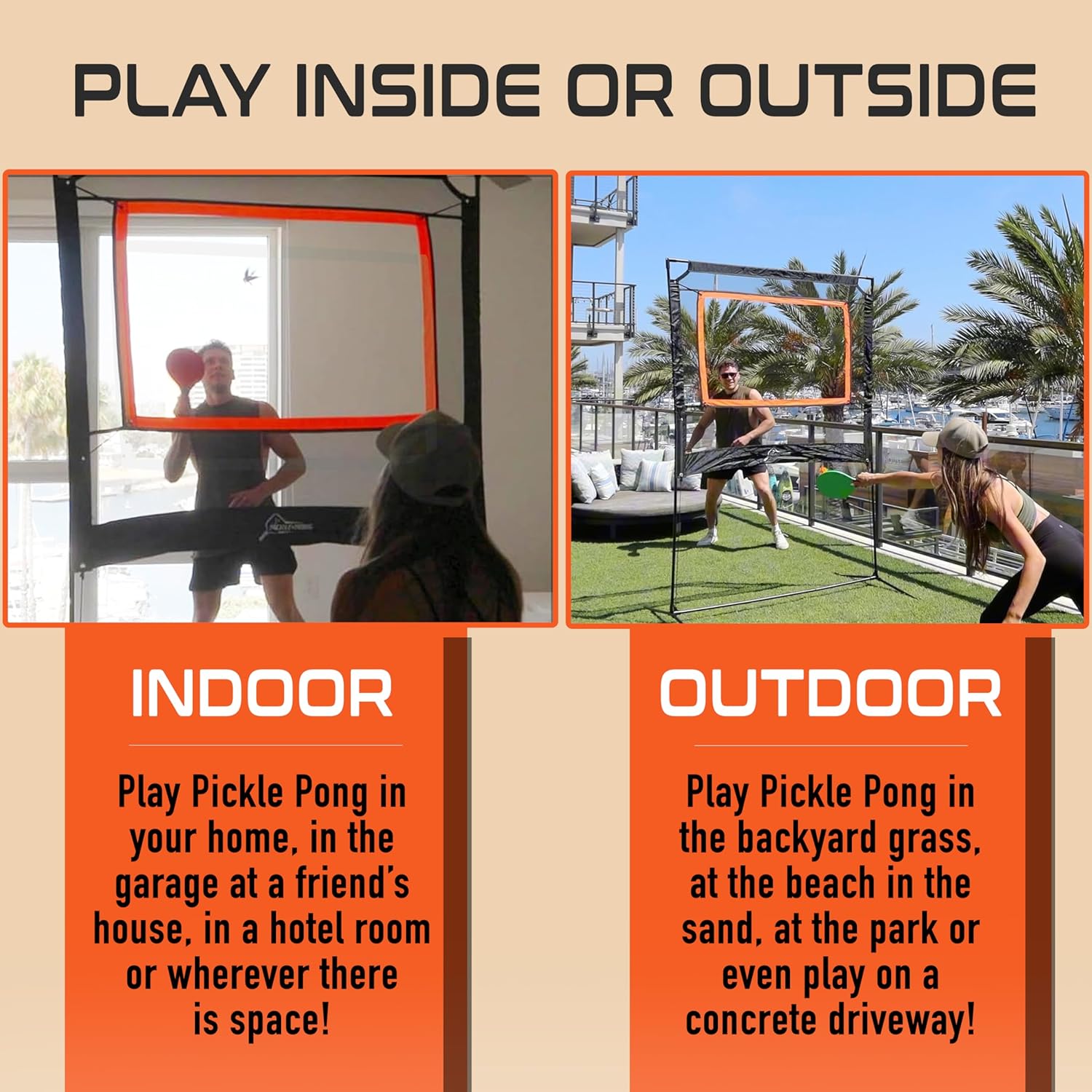 Portable Badminton Set