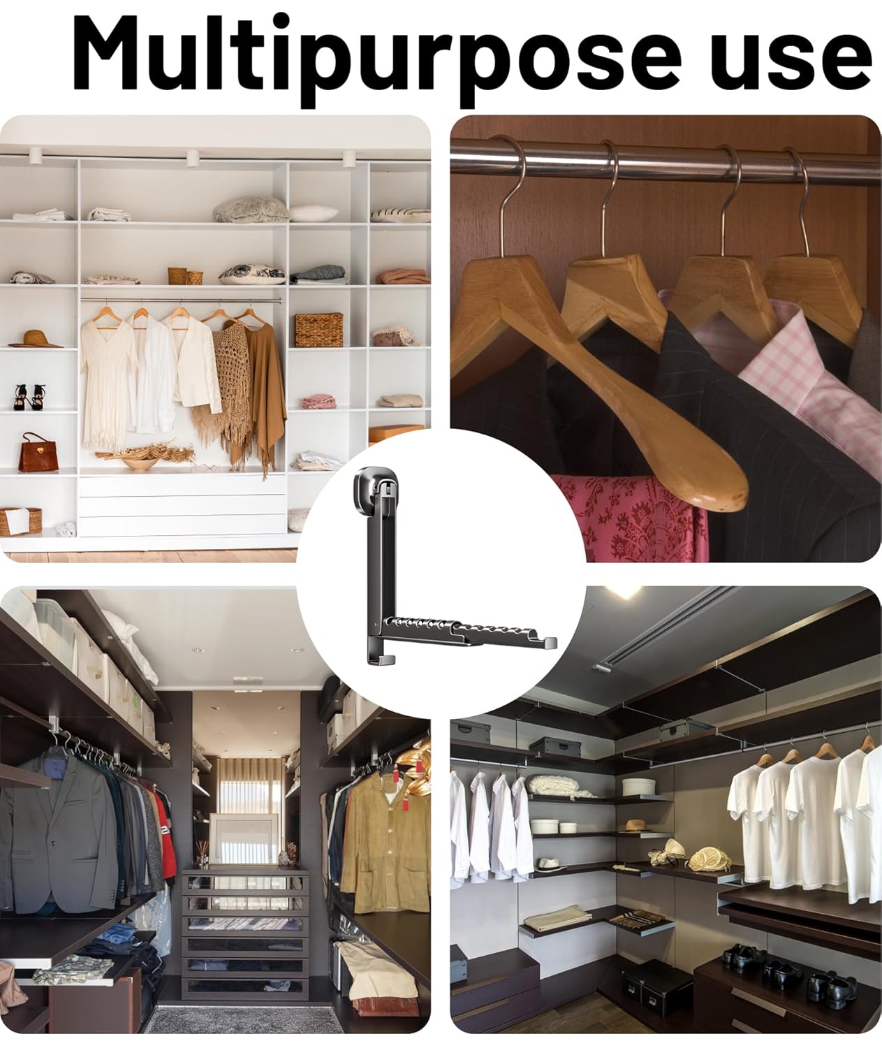 Extendable Wall Clothes Hook