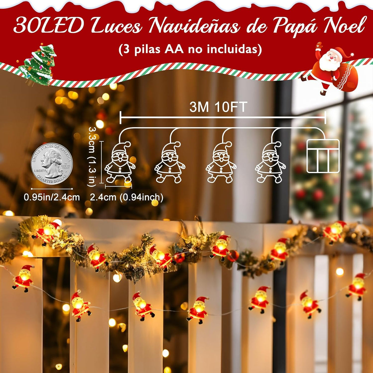 Festive LED Christmas Figure Lights