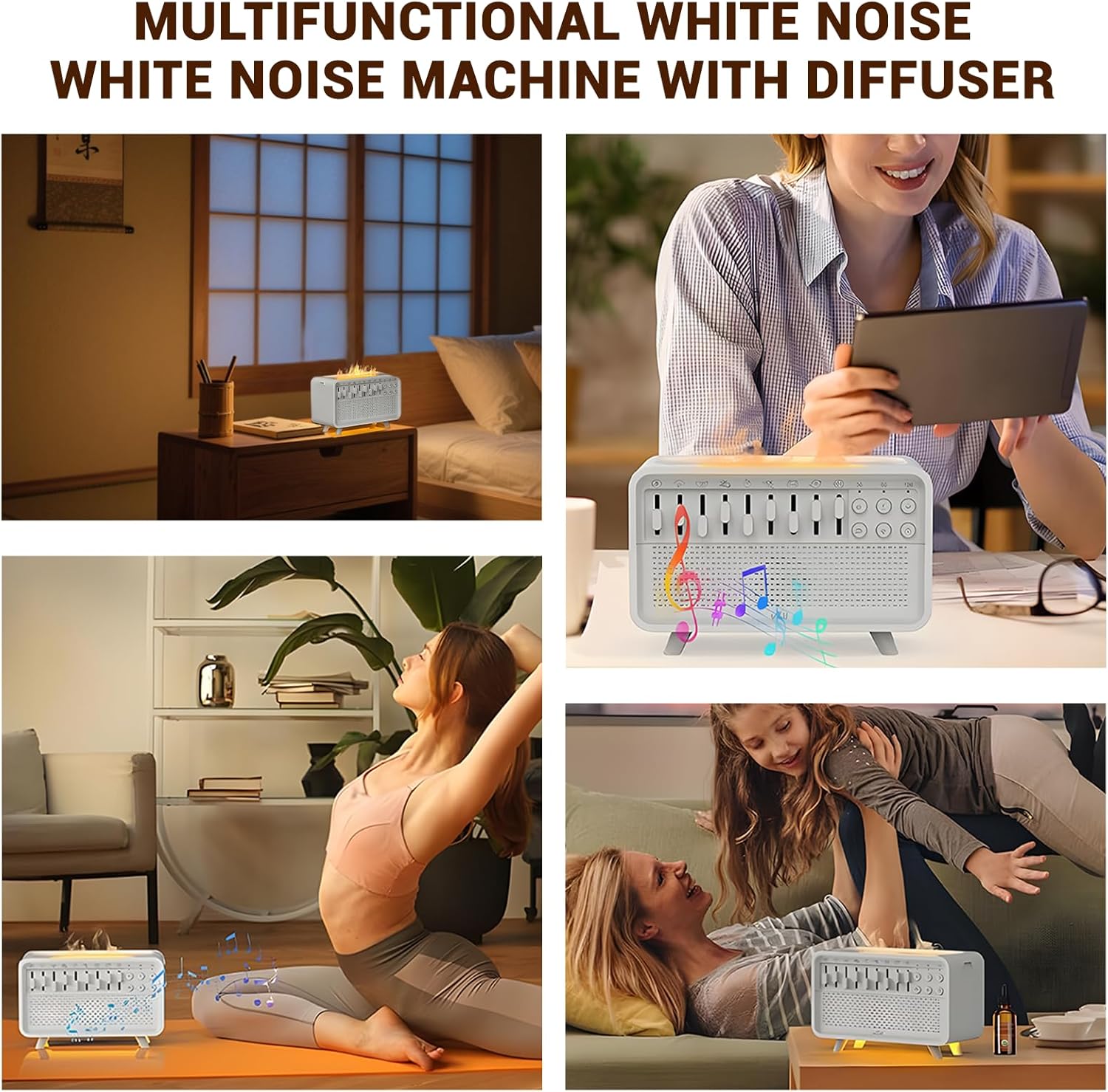 3 in 1 Bluetooth Speaker Humidifier Light