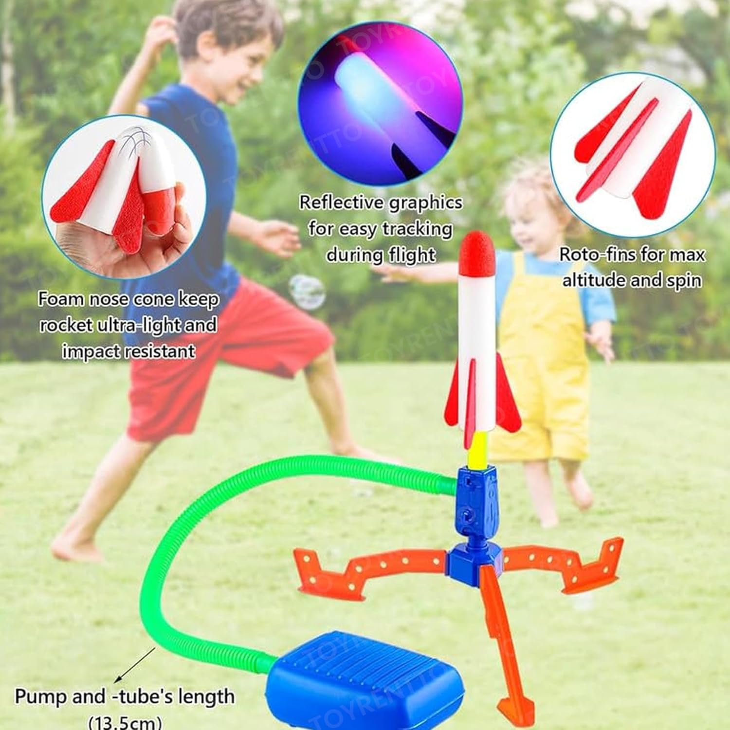 Kids Air Rocket Toy