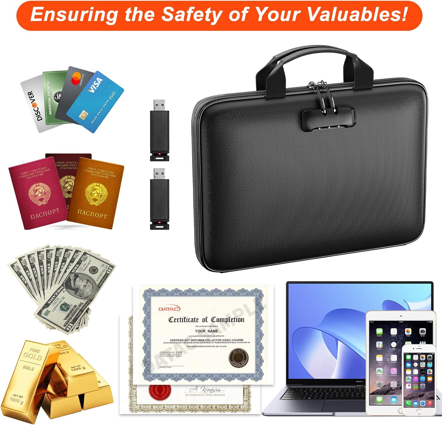 Safe file organizer