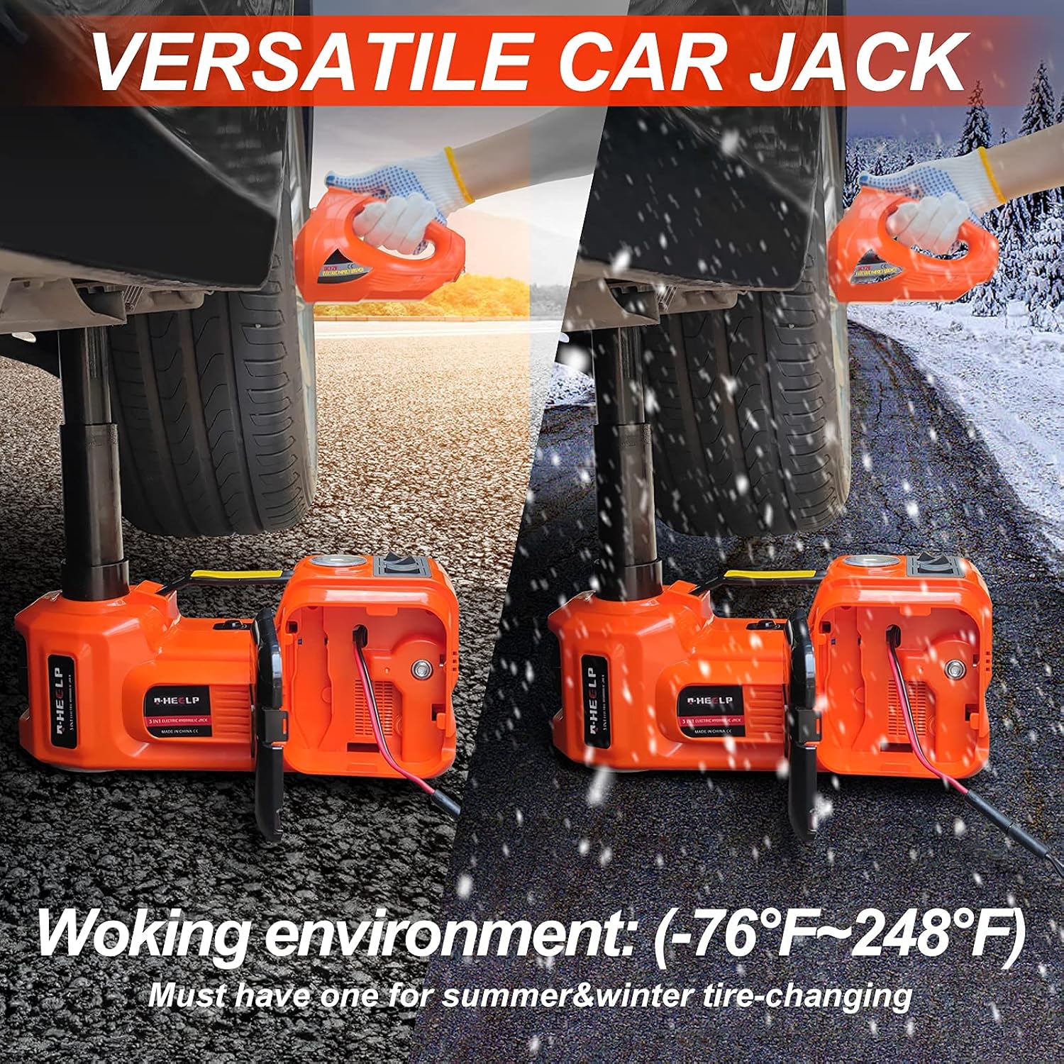 12 in 1 Electric Car Jack