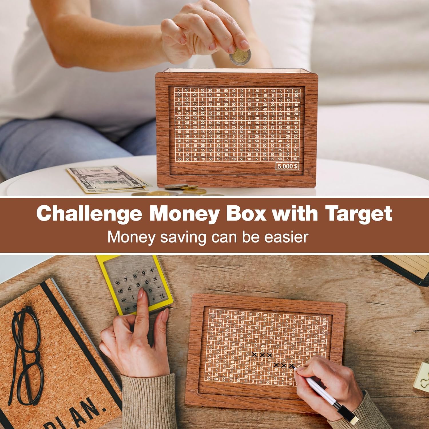 Money Saving Box Tracker