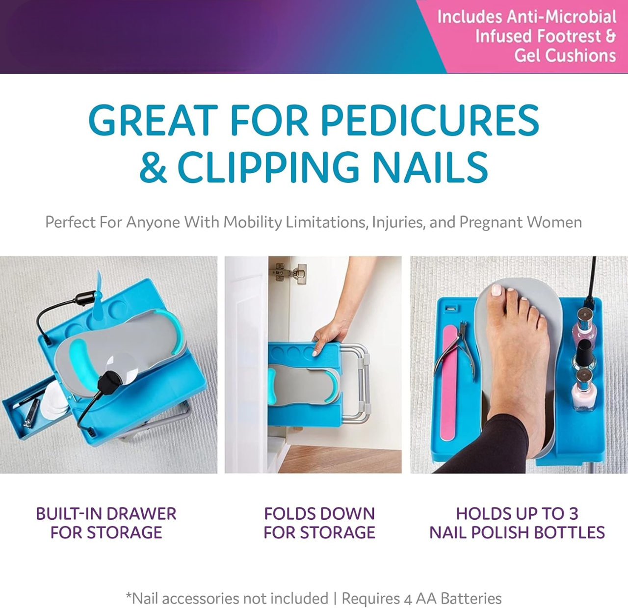 Portable Pedicure Station