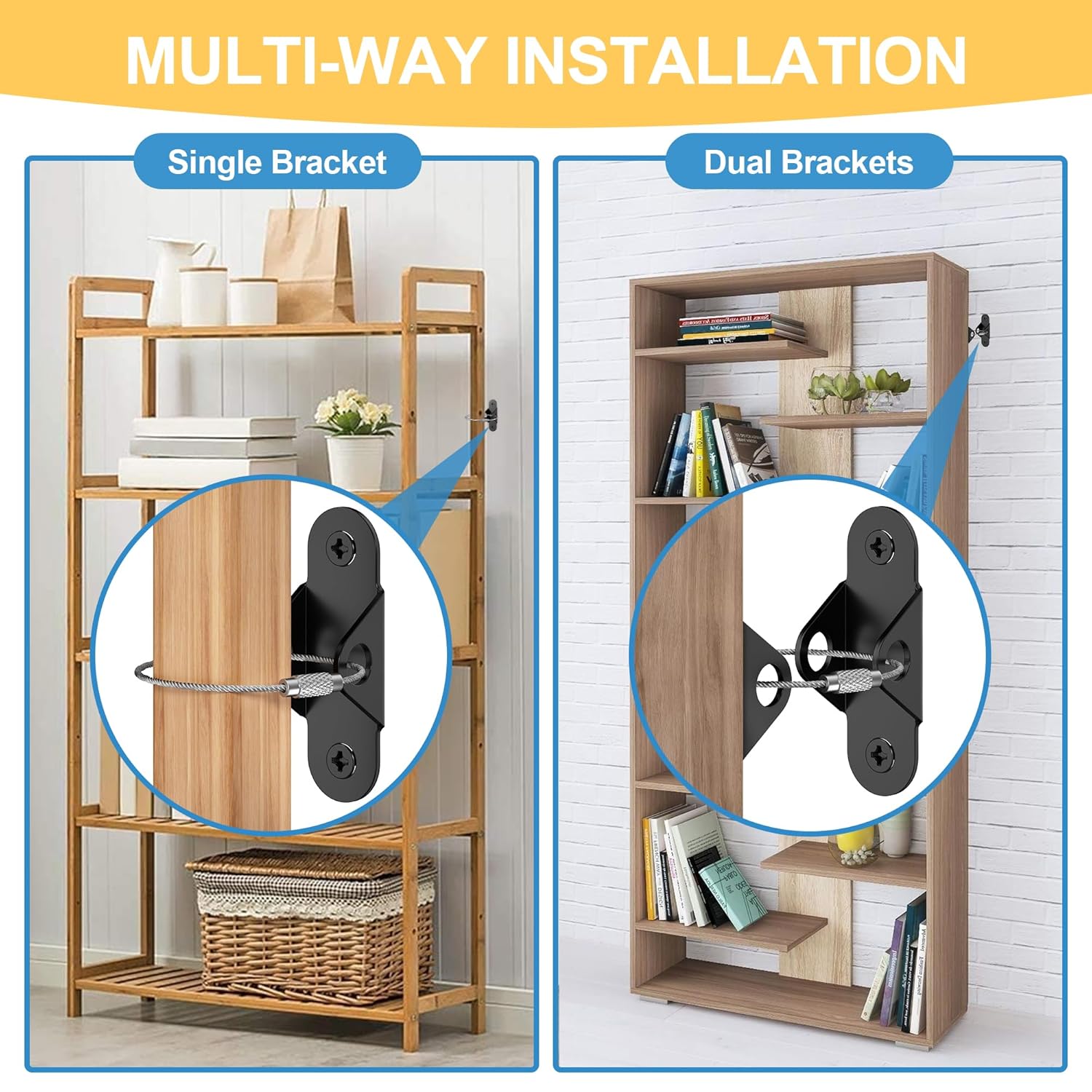 Furniture Anti-Tip Anchor Pack